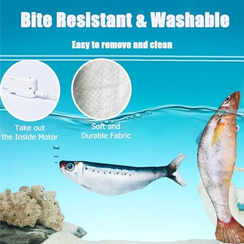 Catnip Toys for Cats Cat Nip Toys Cat Fish Toy Catnip Toy Small Floppy Fish Cat Toy Flopping Fish Cat Toy Cat Nip Toys for Indoor Cats Cat Chew Toys Cat Nip Toy Cat Toys Catnip Fish Toy for Cats Fish