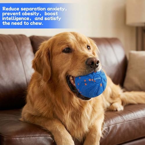 Smart Interactive Dog Toy for Medium and Large Dogs(Blue)