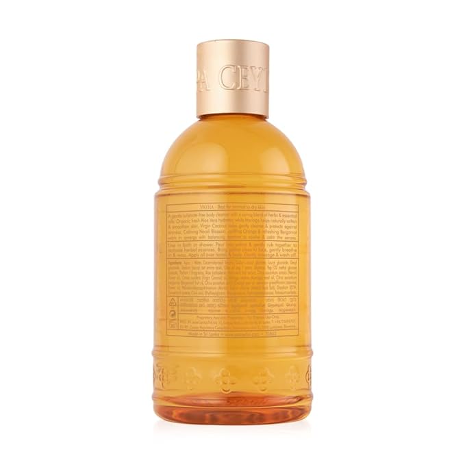 SPA CEYLON Neroli Jasmine Gentle Body Cleanser| Shower Gel | Floral Fragrance | Body Wash | Sulphate Free Cleanser