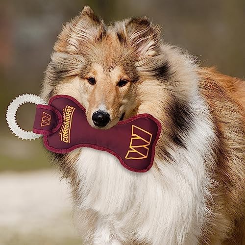 Pets First Washington Commanders Dental TUG Toy (WAC-3310)