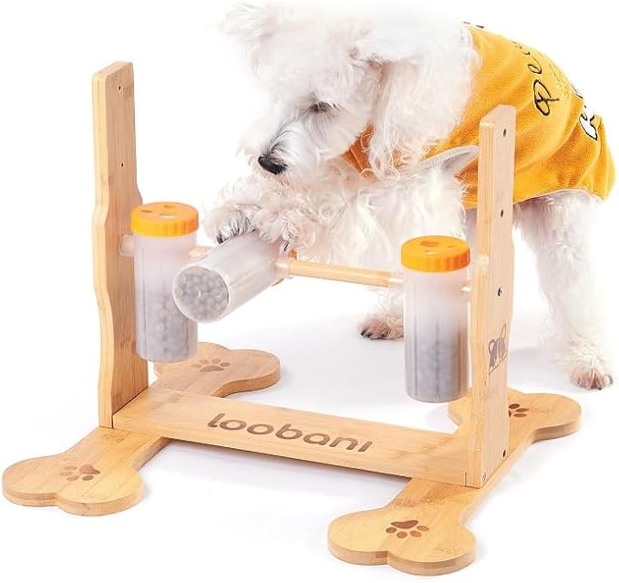 Dog Puzzle Toy - Interactive Treat Dispenser for Mental Stimulation & Boredom Relief, Slow Feeder for Small to Large Dogs (11x15 in)