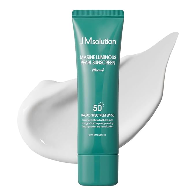 JMsolution Sunscreen Buy 2, Get 1 Marine Luminous Pearl 1EA Heart Leaf Sunscreen 2EA