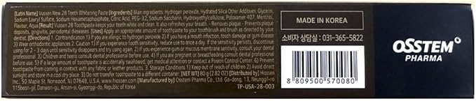 Vussen 28 Extra Whitening Care Toothpaste