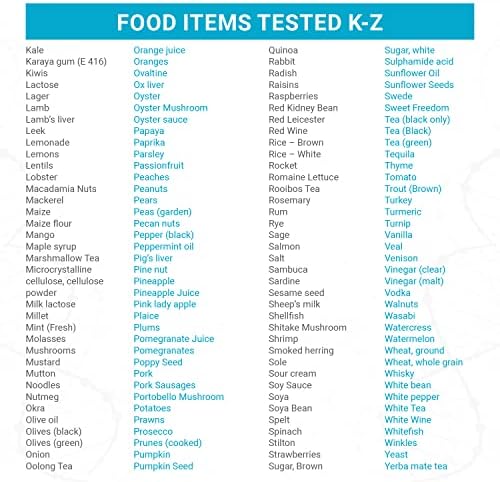 Food Intolerance Test Kit for Over 900 Food and Non-Food Items | Identify Food Intolerances | Home Sample Collection Kits | Results in 7 Working Days | A Complete Kit with No Extra Fees