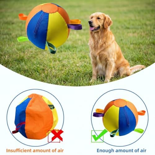 Herding Ball for Dogs, 17.6" Outdoor Exercise Toy for Small & Medium Dogs