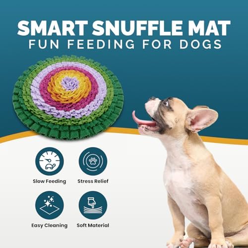 PET ARENA Snuffle Mat Dog Puzzle Toy Adjustable Interactive Feeder
