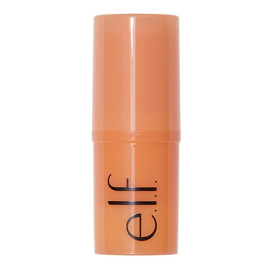 e.l.f. Daily Dew Stick, Cooling Highlighter Stick For Dewy Skin, Gives Your Complexion A Radiant Glow, Vegan & Cruelty-Free, Tangerine Kiss