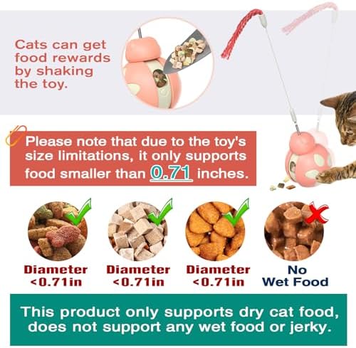 Cat Interactive Toys, Pink