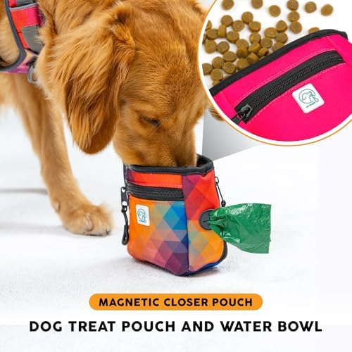 Embark Dog Treat Pouch - Waterproof Training Bag & Portable Water Bowl