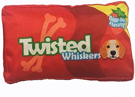 SPOT Fun Candy - Whimsical Funny Dog Squeak Toy - Twisted Whiskers
