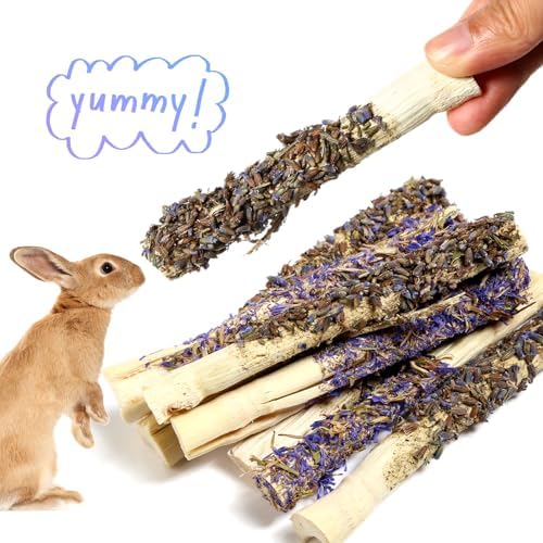 Abizoo Bunny Chew Sticks, Natural Sweet Bamboo