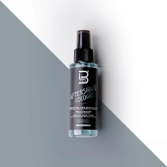 L3 Level 3 After Shave Spray Cologne - Softens Skin - Refreshes and Relieves Face and Skin - Moisturizing Formula Level Three After Shaving