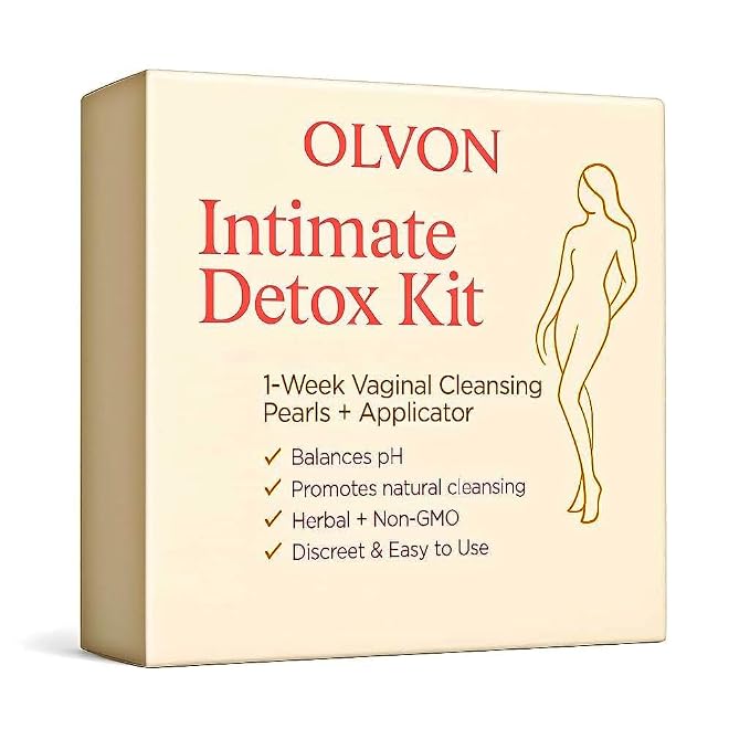 Intimate Wellness Kit | 1-Week Herbal Pearls with Applicator – pH Friendly, Non-GMO, Natural Feminine Care – Discreet, Easy-to-Use Hygiene Support