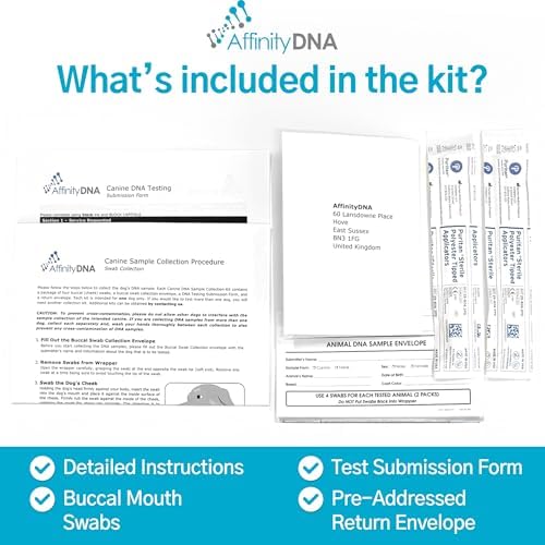 Dog Pra-prcd DNA Test | Home Sample Collection Kit for 1 Canine | Puppy Progressive Retinal Atrophy Test Kits | Results in 10-15 Working Days | A Complete Kit with No Extra Fees