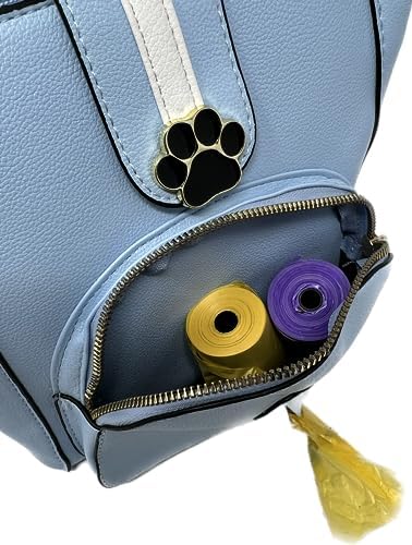 Dog Walking Bag - Poop Bag Dispenser - Dog Treat Bag - Hand Free Wear 3 Ways