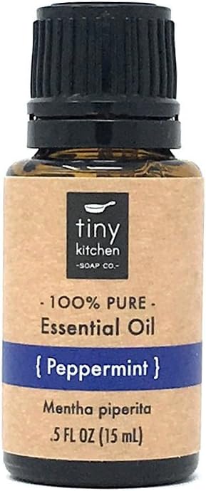 Pure Peppermint Essential Oil - Mentha piperita (15 mL / .5 fl oz)