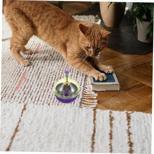 VANZACK Pet Food Dispenser Tumbler Toy for Cats Dogs Interactive Slow Feeder for Indoor Pets Creative Snack Toy for Diet Control Fun Exercise for Boredom Relief