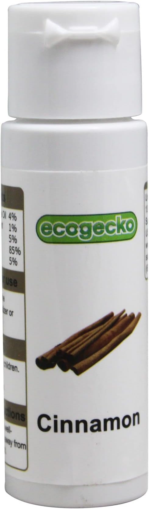 Ecogecko Fragrant Aroma Oil for Water Based Air Revitalizer Air Freshener, 4 Scent Pack (Cinnamon, Eucalyptus, Lavender and Orange Peel) 4x30ML