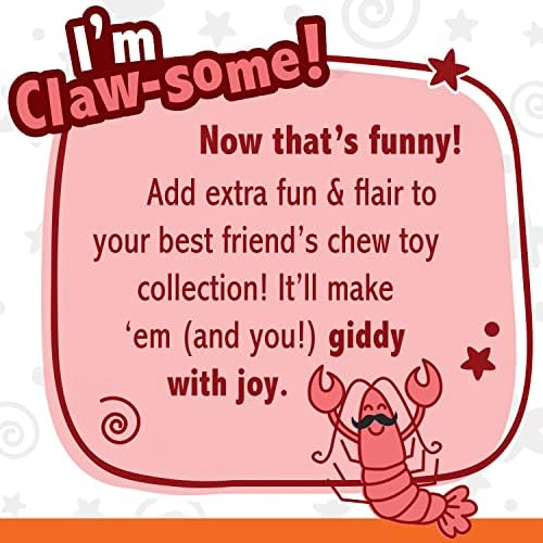 Nylabone Lobster Power Chew Toy for Dogs, Dog Toys for Aggressive Chewers