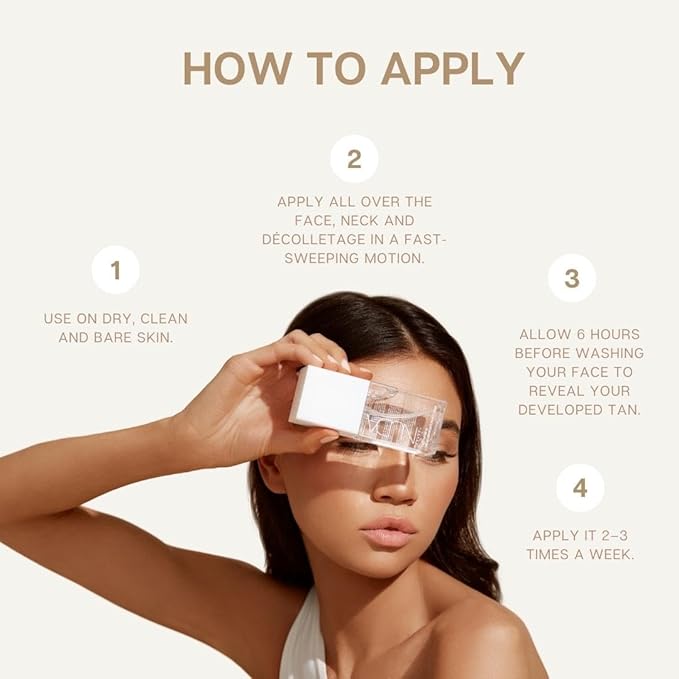 Nuda Dark Self-Tanning Mousse and Dark Face Tan Water Bundle