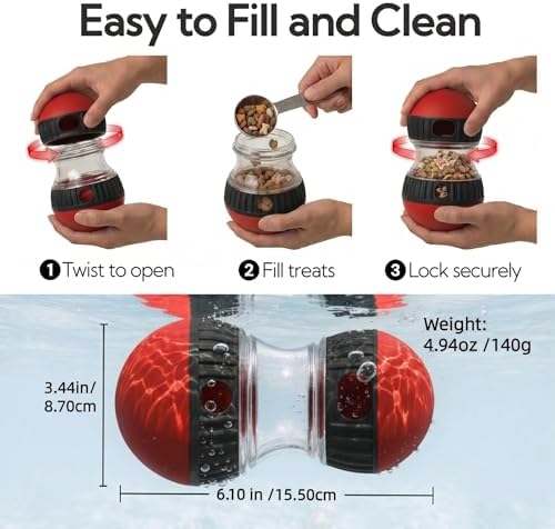 Interactive Dog Puzzle Treat Toys Enrichment Puppy Slow Feeder