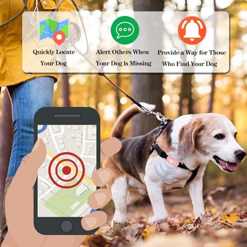 2 Pack Waterproof Dog Collar Compatible with Samsung Galaxy SmartTag2 | Silicone GPS Tracker Hidden Loop Holder for Smart Tag2, Anti-Lost Tag2 Case (Pink Blue)