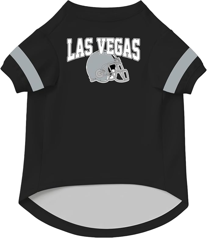 Las Vegas Dog Clothes Personalized Pet Jersey T-Shirt Custom Name Number