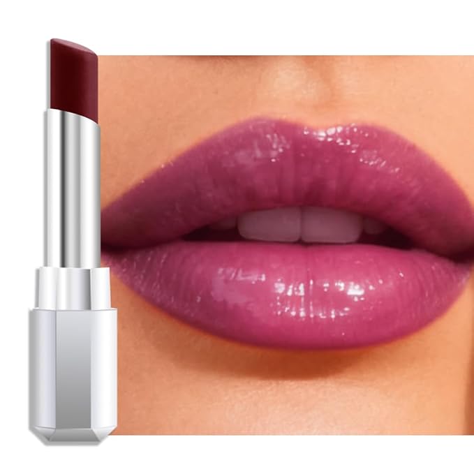 Cherry Honey Lipstick Tinted Lip Balm - Shine Moisturizing Lipstick for Women, Natural Nourishing Hydrating Lip Gloss Stain for Dry Lips, Tint Sheer Lightweight Makeup, Vegan - 1Pc #09 Cherry