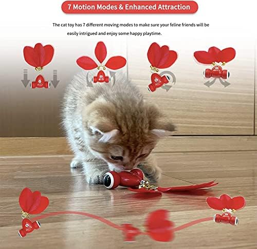 MayMaw KiTiFISH Interactive Cat Toy, Automatic Fish Toy with Motion Activation, USB Rechargeable, Fun Exercise Toy for Indoor Cats and Kittens, Ideal Gift