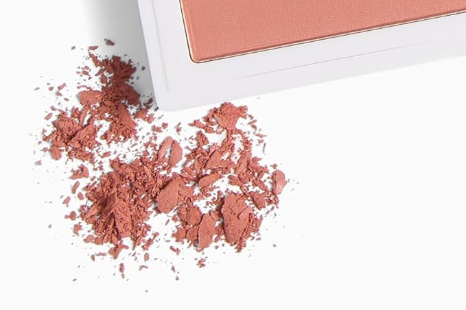 4-Shade Sunset Blush Palette, Pink Tones for Natural Flush, Silky Blendable Powder, Clean Vegan Formula, Travel-Friendly, Compact