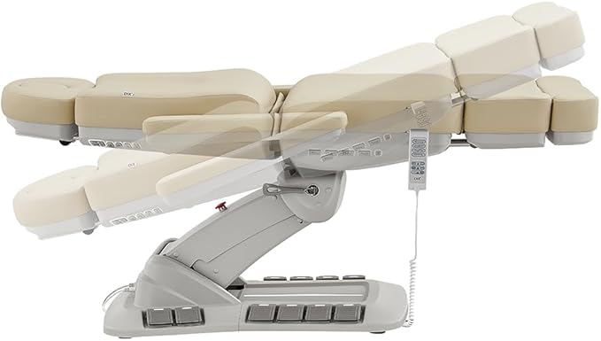Beauty Spa Medical Treatment Bed 4 Motor Electrical Facial Medical Spa Tables with Rotating Seat AURORA