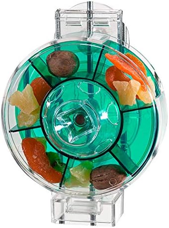 Featherland Paradise - Creative Foraging Systems Bird Cage Feeder (Gen II) - Extra Large- Intermediate Level Foraging Wheel - Interactive Bird Feeder for Large Birds