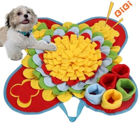 Snuffle Mat for Small Medium Dogs Nose Smell Training, Muilticolor