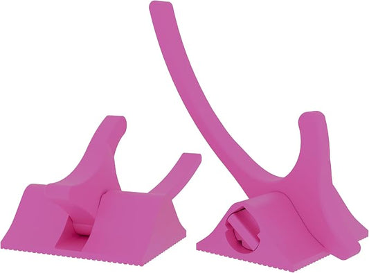 Hip Flexor, Iliacus  & Psoas Release Tool V2 – Reinforced Trigger‑Point Massage Hook for Sciatica, Back & Posture Relief | Myofascial Self‑Therapy Device (Pink)