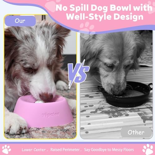 Yipetor Dog Lick Bowl, Rolled Ball-in Slow Feeder Enrichment Puzzle Toys