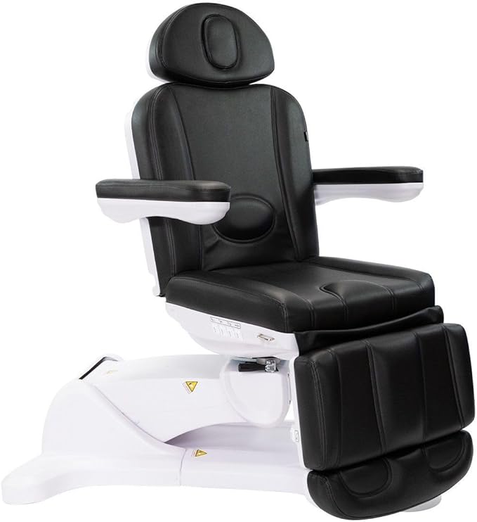 Silver Fox America Medical Spa Facial Bed Exam Dermatology and Procedure Chair w Rotation - All Electric (Sand)