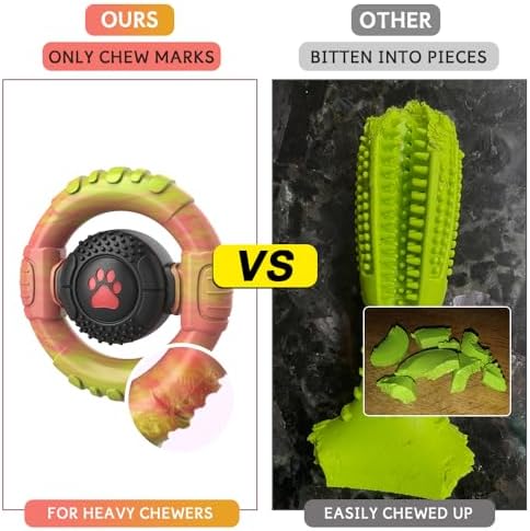 Dog Toys for Aggressive Chewers Large Medium Breed Indestructible Toy