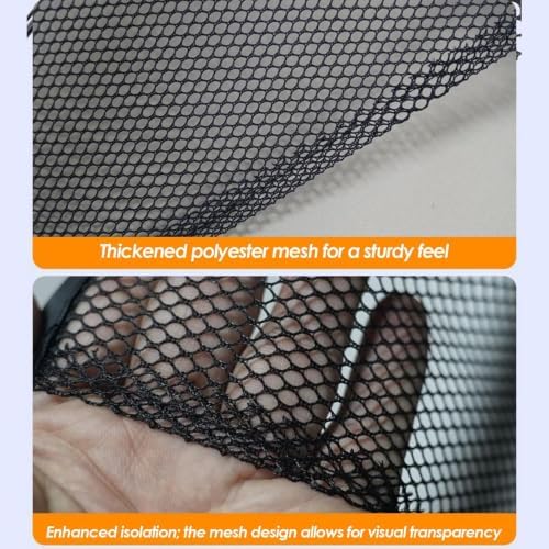 Gate for Cats Indoor Retractable Safety Mesh Barrier