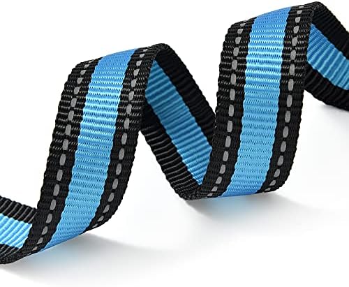 Mile High Life Reflective Dog Collar, Adjustable Lightweight Quick Release