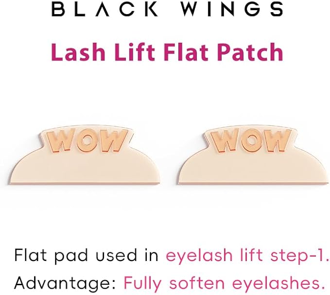 Korean Eyelash Perming Curler Lift Pads Eyelash Perm Pads Rods for LashLift Silicone for Eyelashes Makeup Beauty Tool Permanent (Wow)