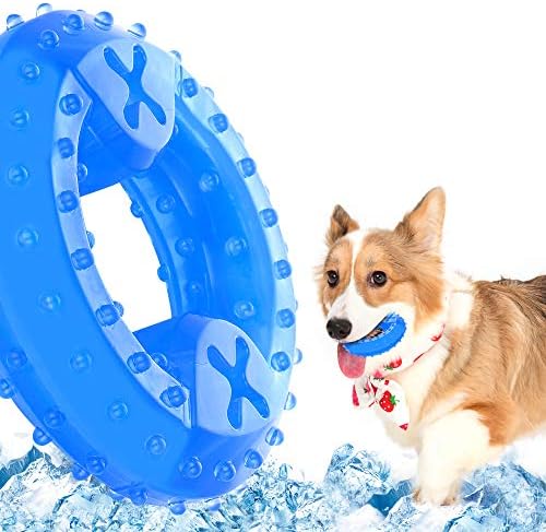 NWK Cooling Chew Toy for Dogs, Puppy Teething Toy (Ring)