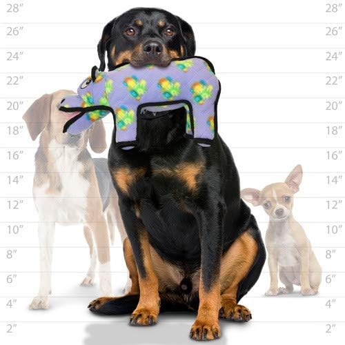 TUFFY® - 2 Pack Original : Hippo Dog Toy : Ultra Durable Plush Dog Toy with Multiple Layers & Reinforced Seams, Washable and Floats, Original Construction