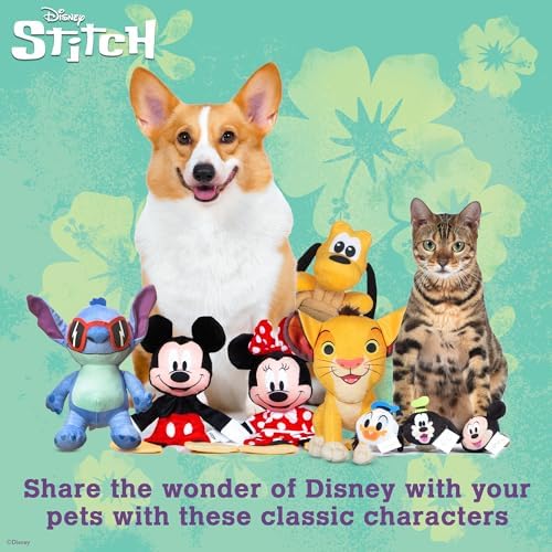 Disney for Pets Lilo and Stitch Feather Wand Teaser Cat Toy, 12 Inch, 2 Pk