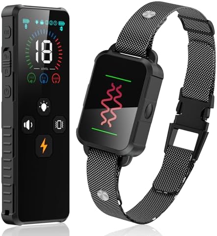 Dog Shock Collar, 2000FT Electric Dog Training Collar with Remote, IPX7 Waterproof Vibrating Dog Collar with 3 Training Modes, Rechargeable E-Collar for All Breeds, Sizes
