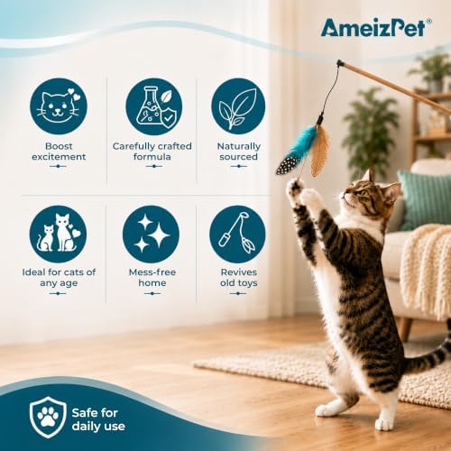 AmeizPet Catnip Spray for Cats 50 ml (1.69 Oz)