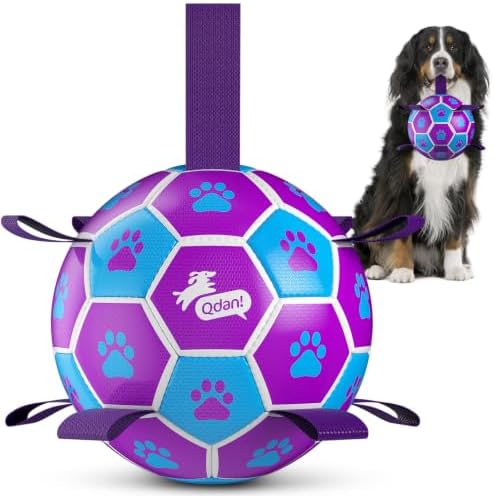 QDAN Big Dog Toys, Large Herding Ball for Dogs Large, Outoor Soccer