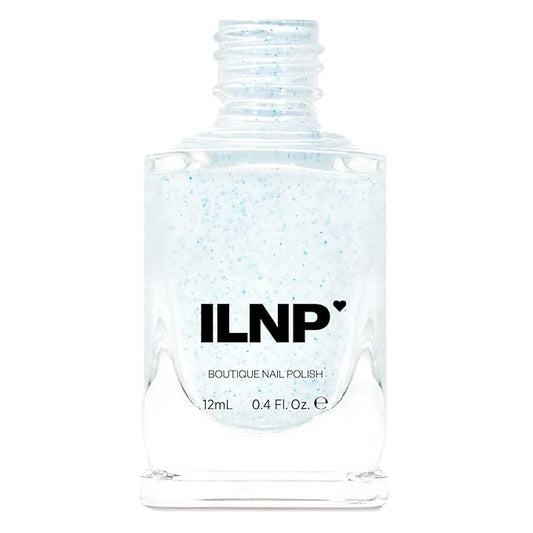 ILNP Shaved Ice - Creamy White Speckled Nail Polish