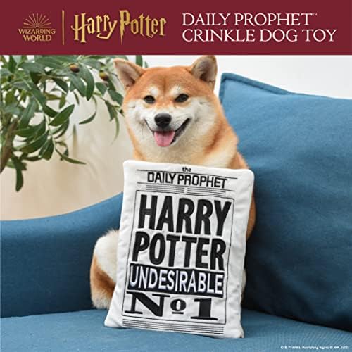 Harry Potter Daily Prophet Newspaper CrInchkle Dog Toy