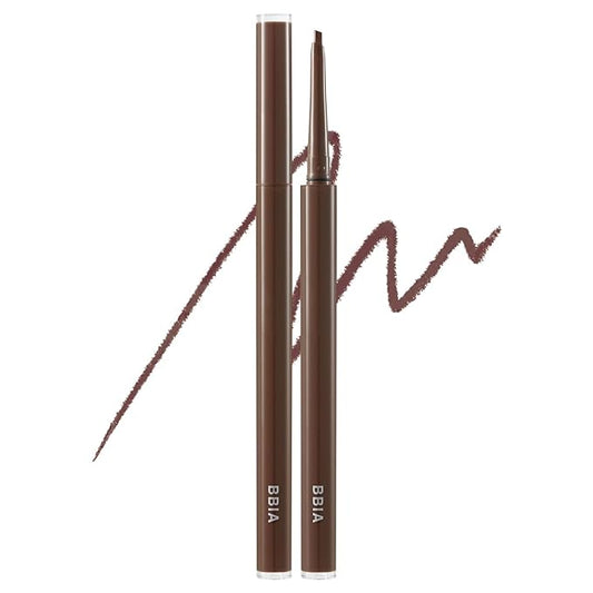 BBIA Last Auto Gel Eyeliner SLIM 5 Colors – Ultra-Fine Waterproof Mechanical Gel Eye Liner Pencil Smudge-Proof Easy Drawing Smooth Gliding Texture Vegan Korean Eye Makeup (S4 CHOCOLAT BONBON SLIM R)