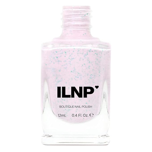 ILNP With Sprinkles - Delicate Macaron Pink Speckled Nail Polish